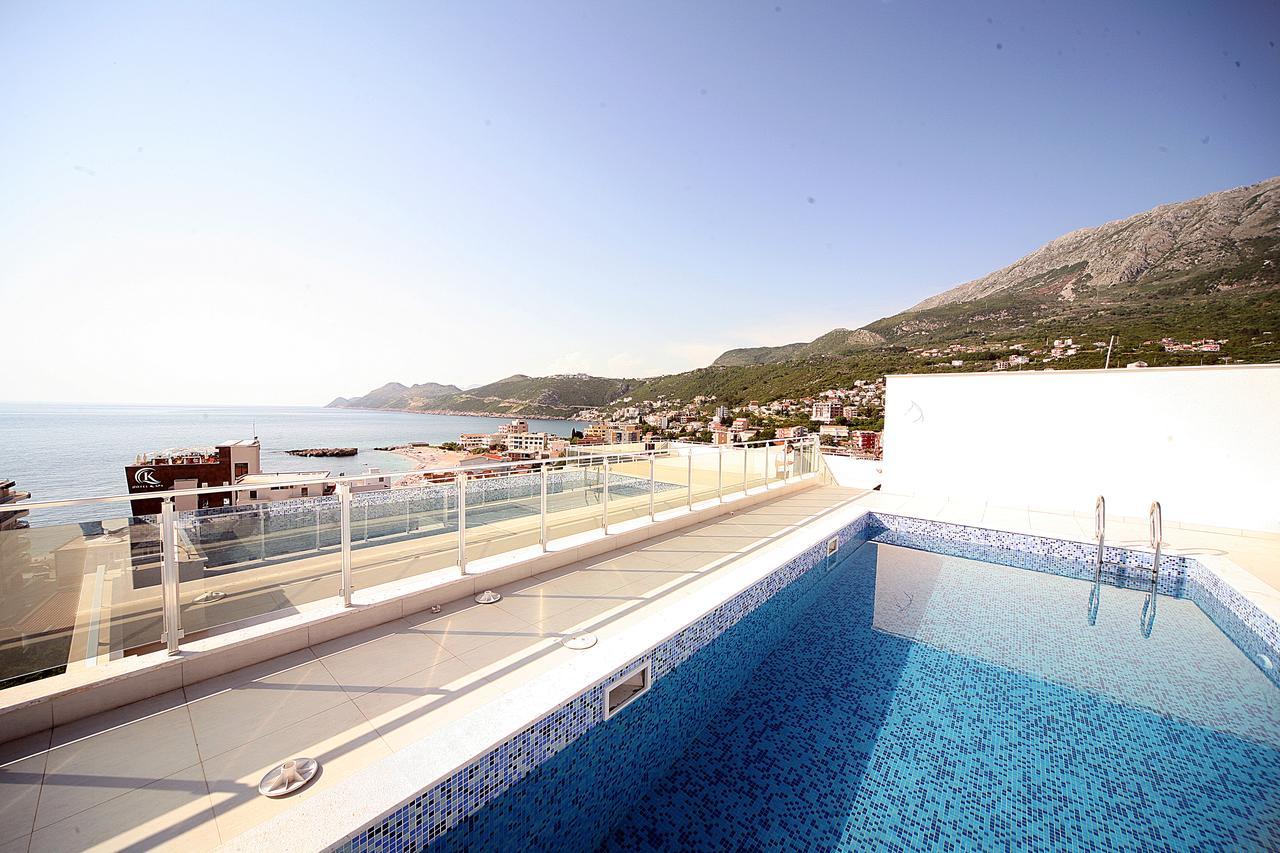 Sea Star Apartment Dobra Voda Exterior foto