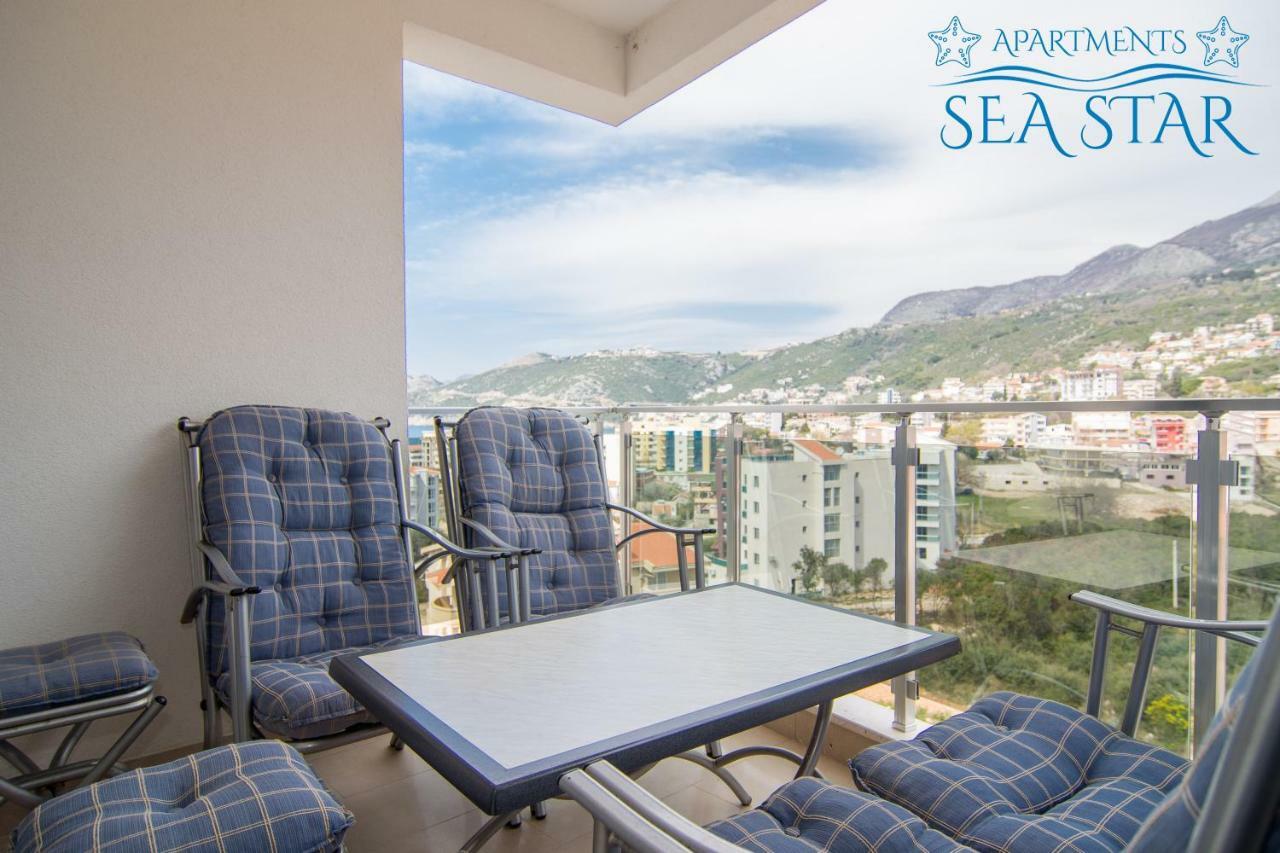 Sea Star Apartment Dobra Voda Exterior foto